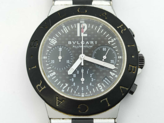BVLGARI Aluminum AC38TA L33988 Automatic Men's Watch