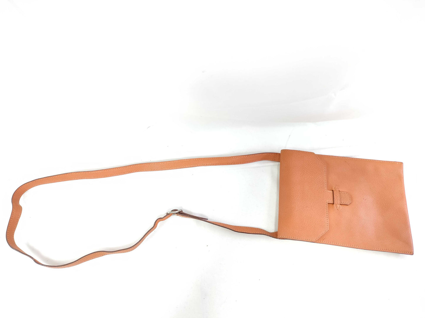 HERMES HERMES Amélie Shoulder Bag, Orange, Ardennes, □D Stamped, Shoulder Bag
