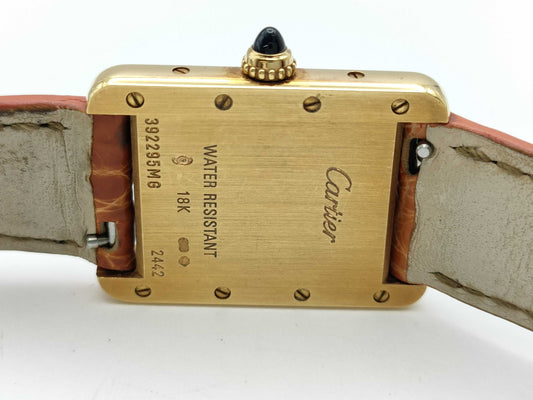 Cartier Tanni Louis W1529856 2442 392295MG Quartz K18 Women's Watch