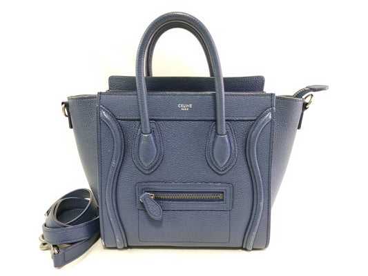 CELINE Luggage Nano Shopper Handbag