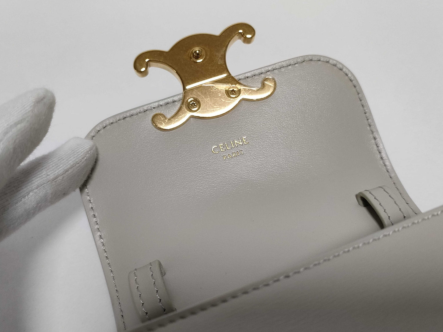 CELINE Mini Triomphe Shoulder Bag/Mini Claude Shoulder Bag