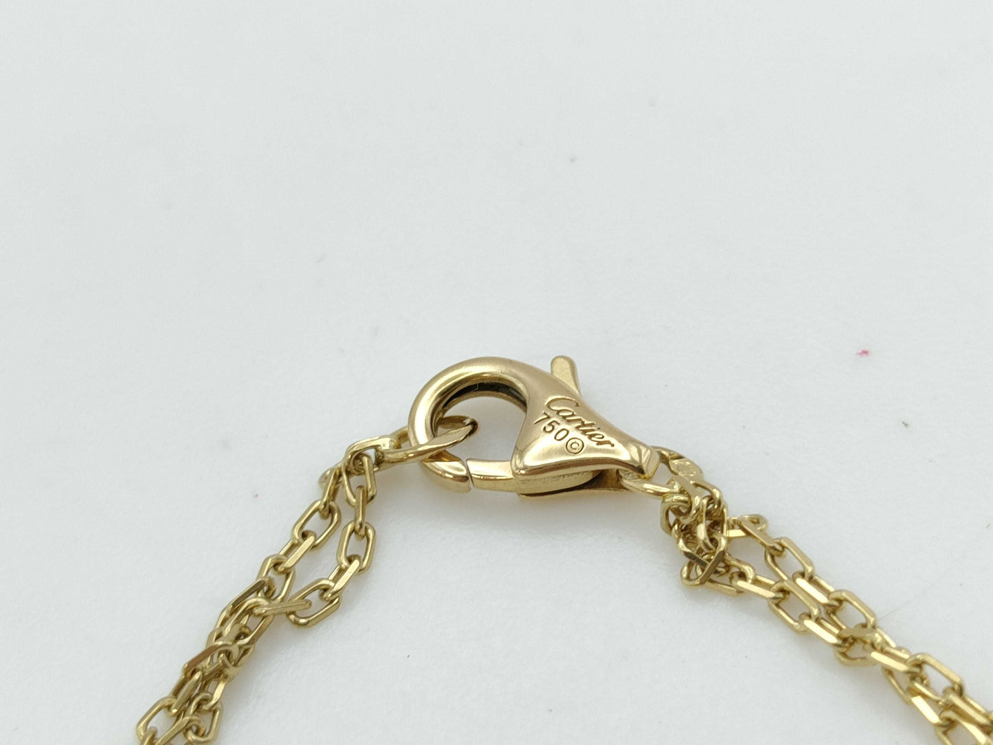 Cartier Love Circle 2PD YG 750 4.2g Bracelet Bangle