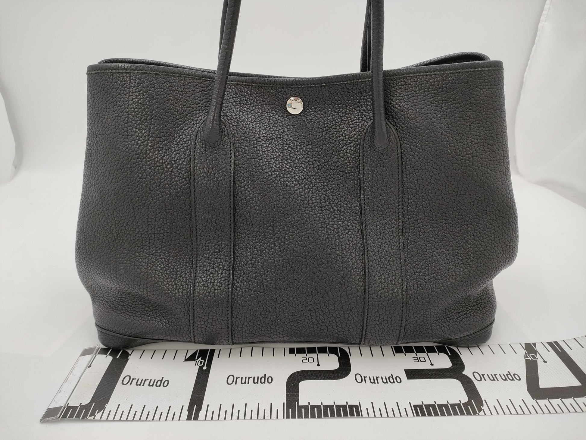 HERMES Garden Party PM Negonda Black Tote Bag