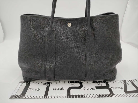 HERMES Garden Party PM Negonda Black Tote Bag