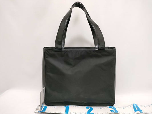 PRADA Nylon PRADA Prada Nylon x Enamel Handbag Black Handbag