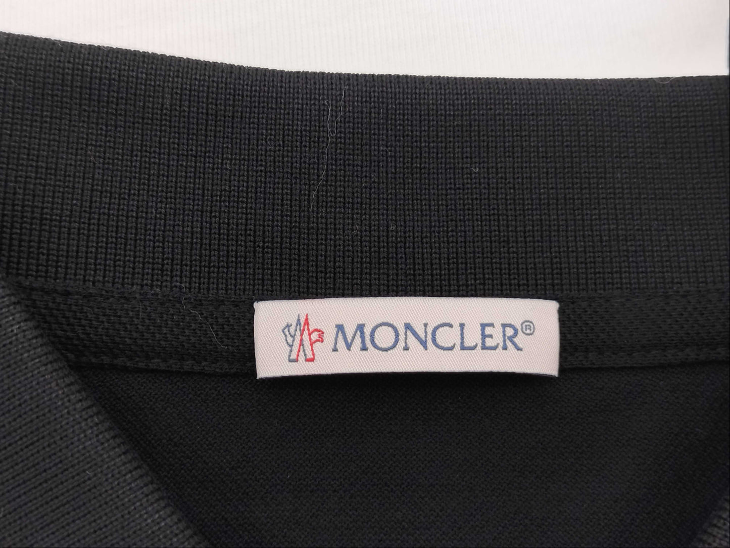 MONCLER Moncler Moncler Logo Polo Shirt Black ♯L Shirt