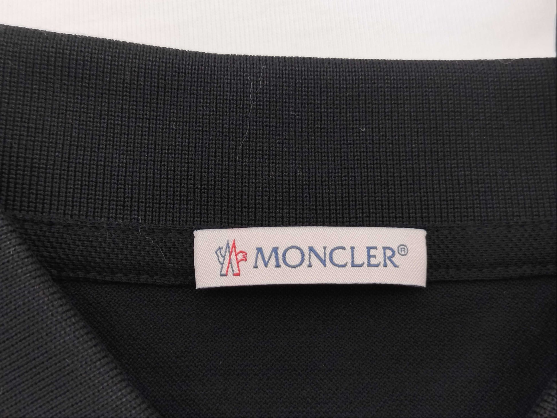 MONCLER Moncler Moncler Logo Polo Shirt Black ♯L Shirt