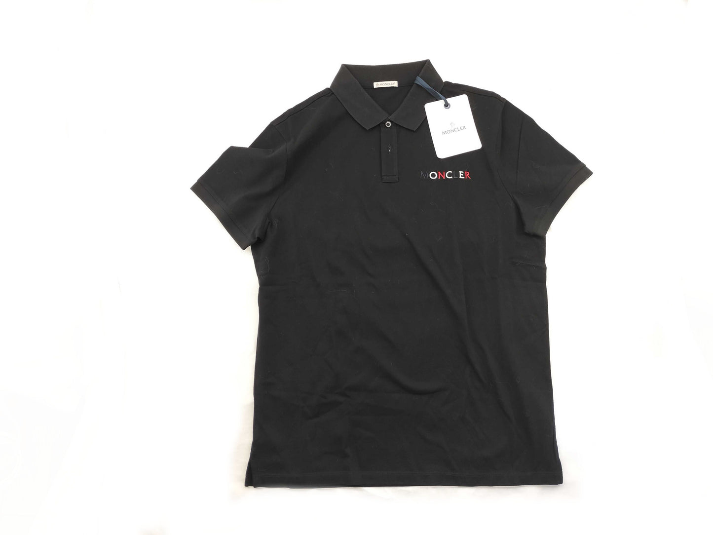 MONCLER Moncler Moncler Logo Polo Shirt Black ♯L Shirt
