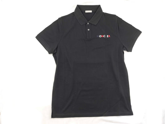 MONCLER Moncler Moncler Logo Polo Shirt Black ♯M Shirt