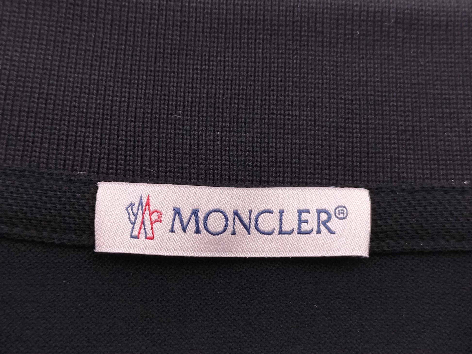 MONCLER Moncler Moncler Logo Polo Shirt Black ♯M Shirt