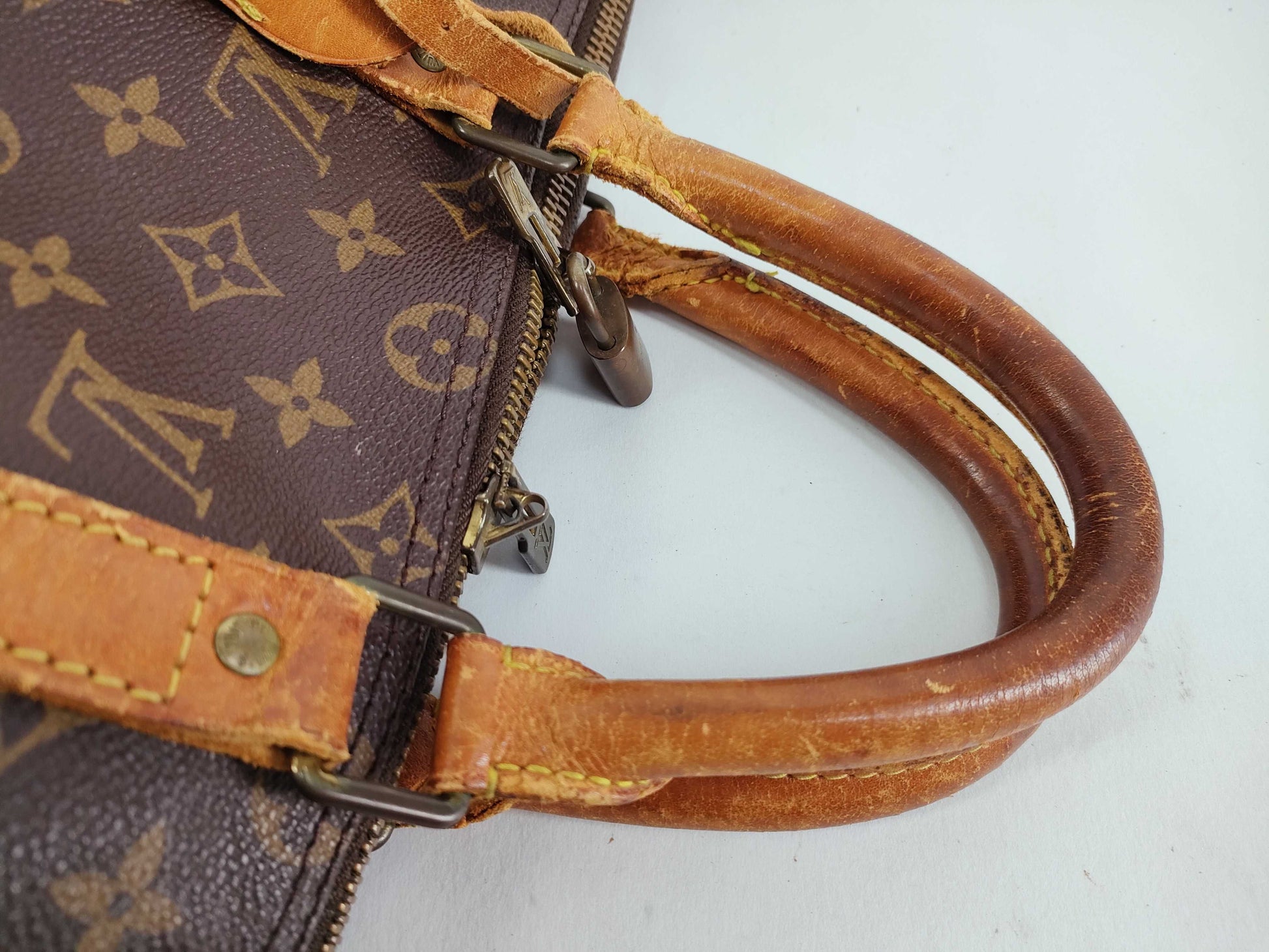 LOUIS VUITTON Monogram Keepall 50 M41426 VI971 Boston Bag