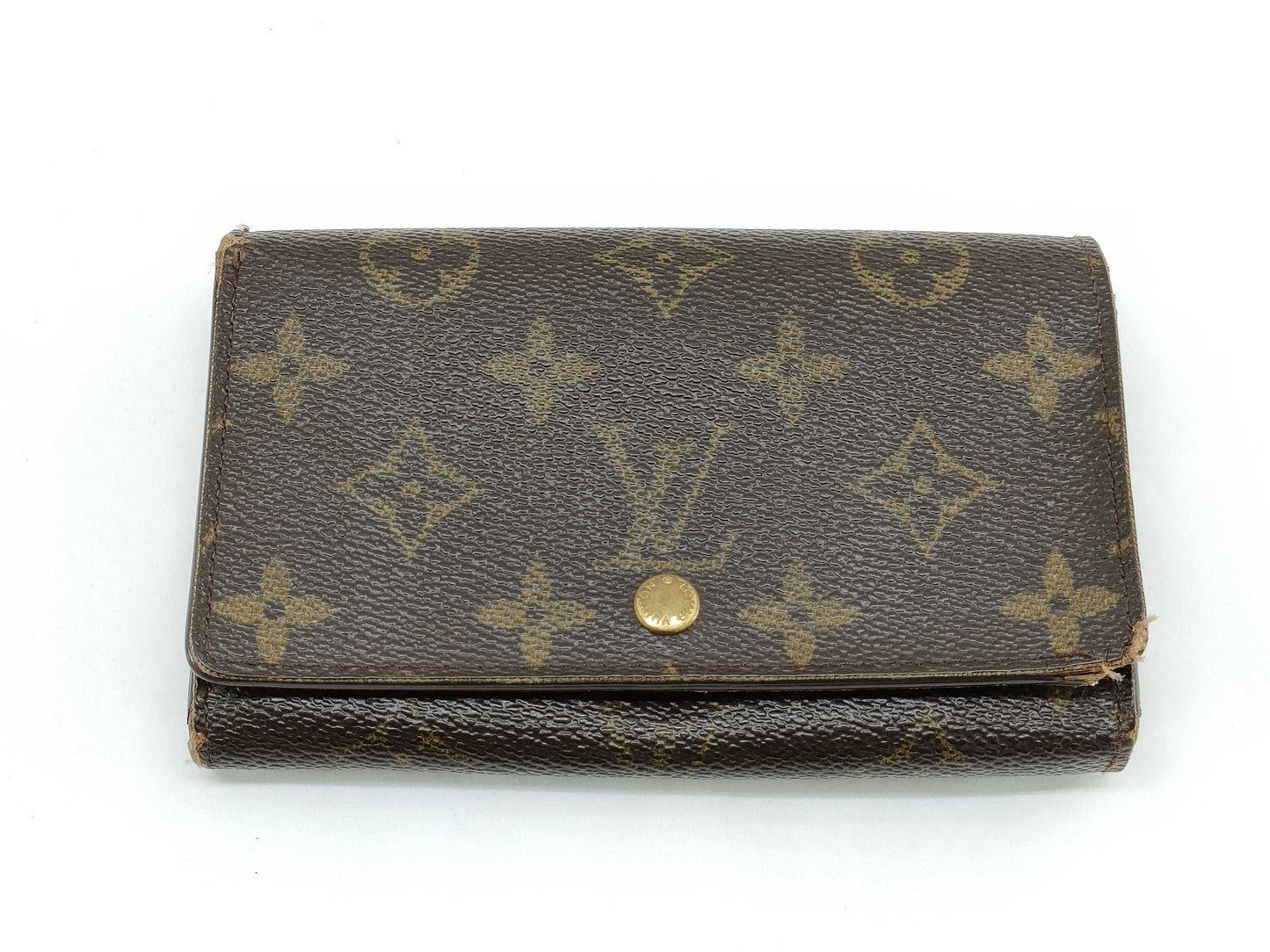 LOUIS VUITTON Monogram Louis Vuitton Wallet Porte Monnaie-Vieux-Tresor M61730/CT1001 Wallet