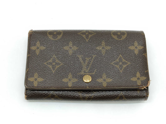 LOUIS VUITTON Monogram Louis Vuitton Wallet Porte Monnaie-Vieux-Tresor M61730/CT1001 Wallet