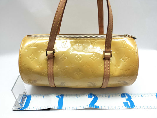 LOUIS VUITTON Vernis Bedford M91006 VI1010 Yellow Handbag