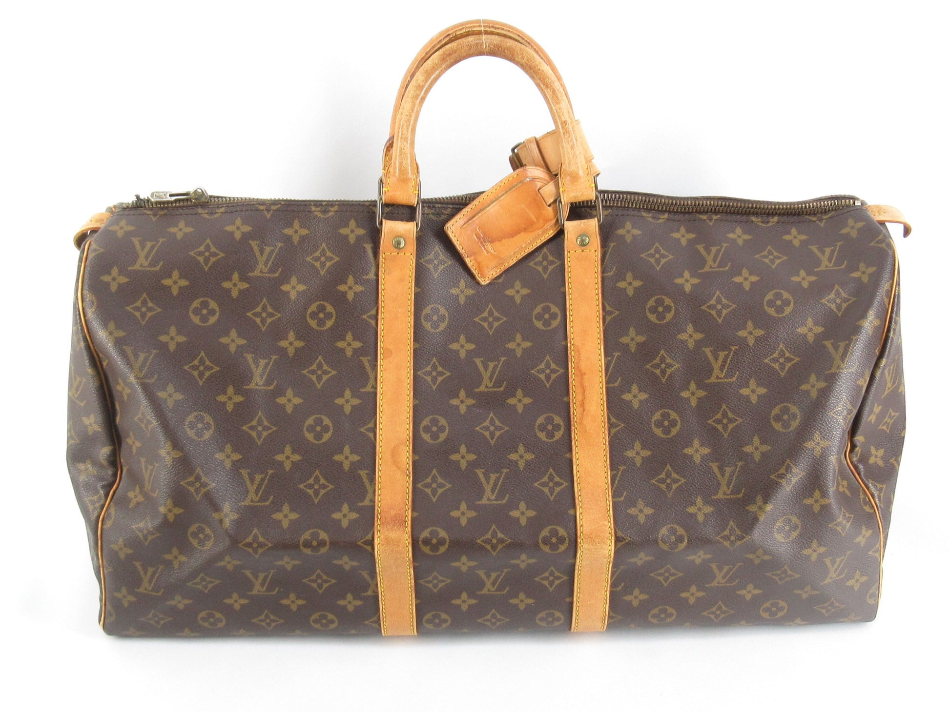 LOUIS VUITTON Monogram Keepall 55 M41424 844SD Boston Bag