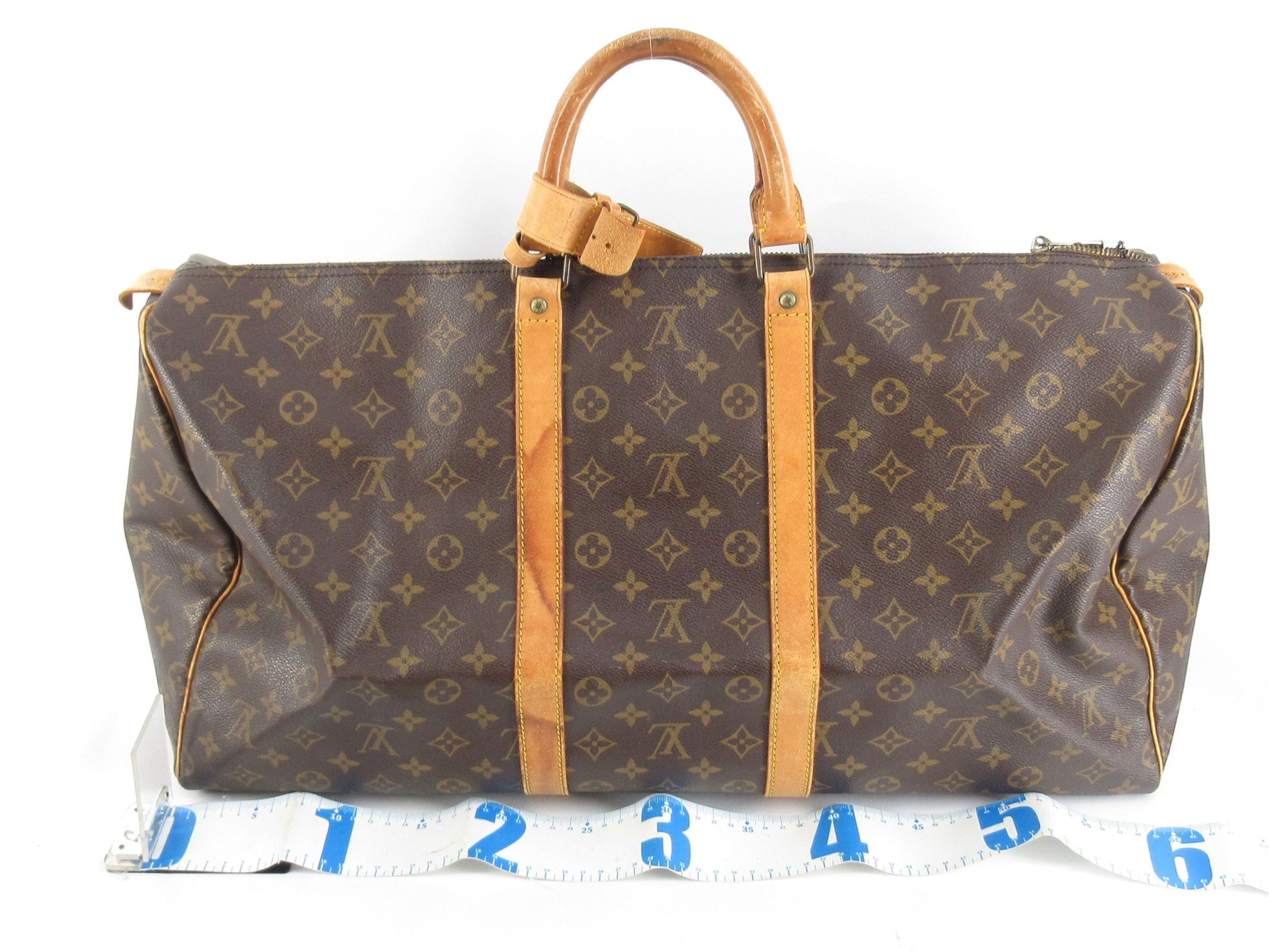 LOUIS VUITTON Monogram Keepall 55 M41424 844SD Boston Bag