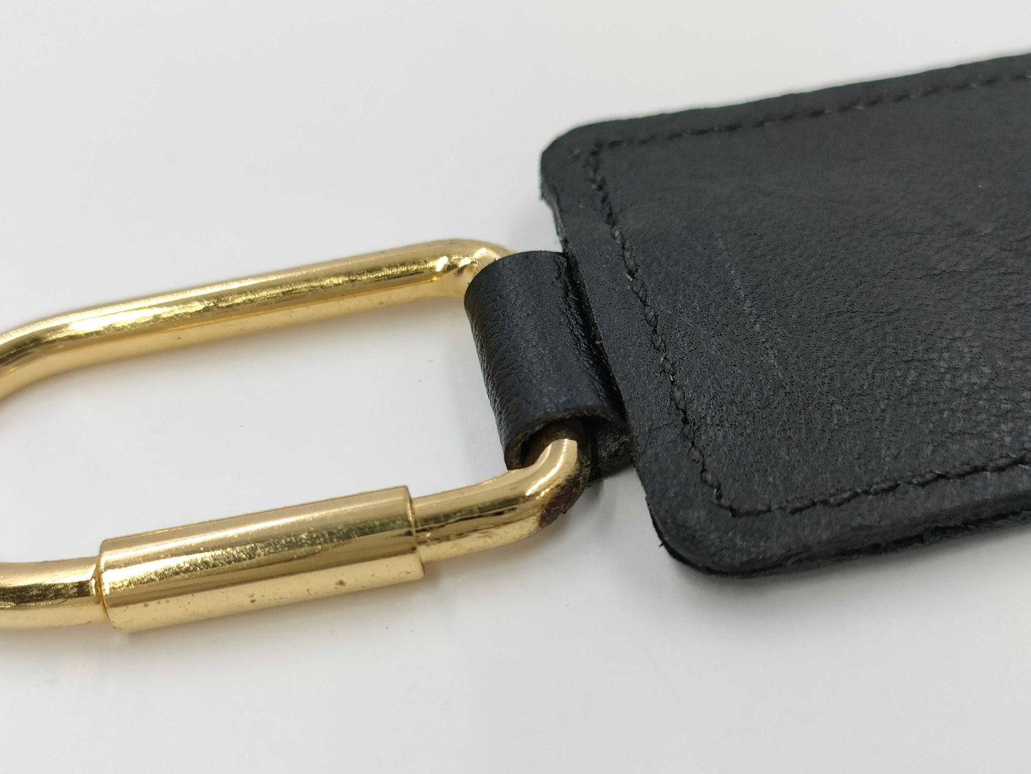 Dior Dior Logo Leather Keychain Keycase Keychain