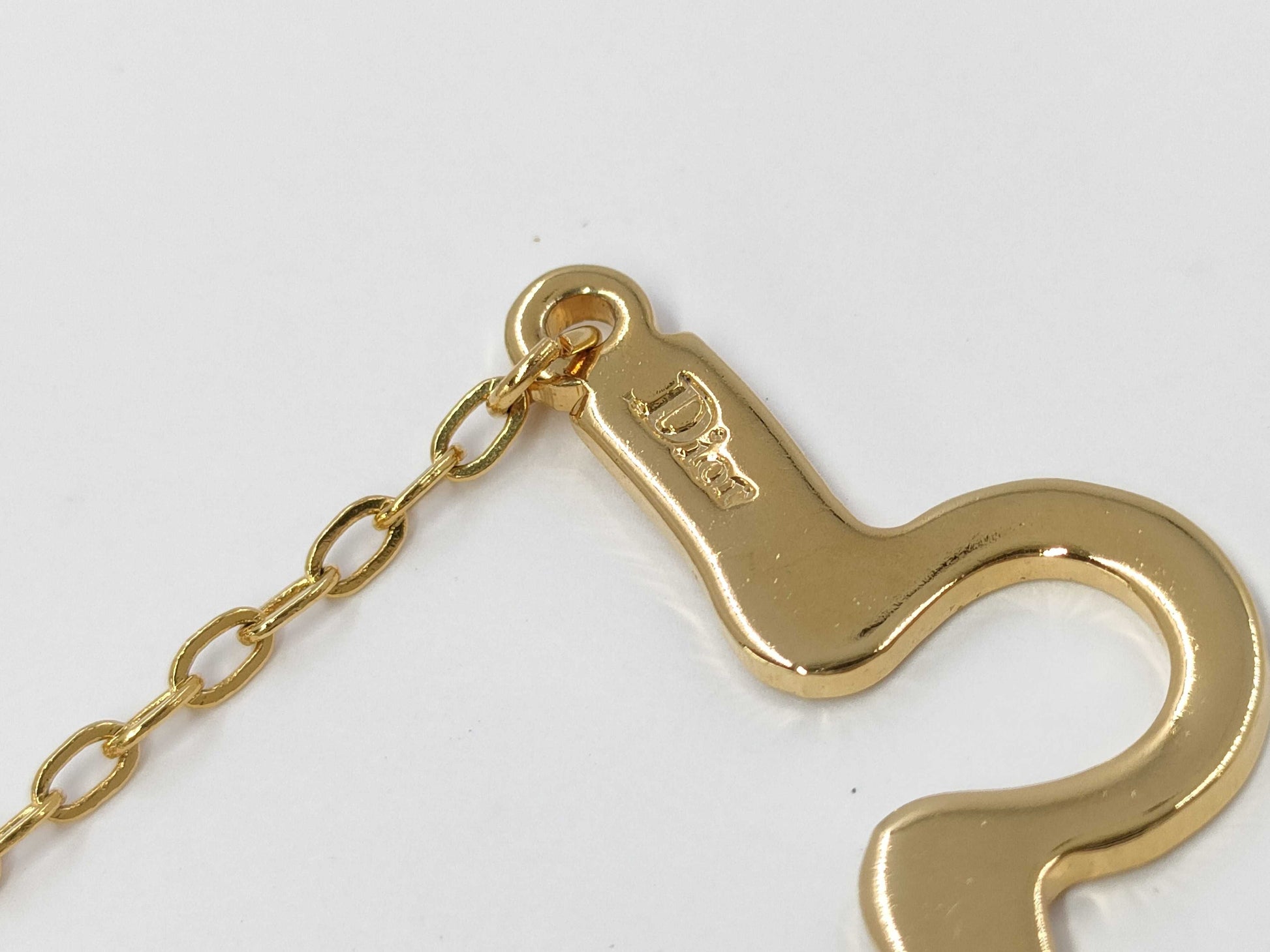 Dior Dior Logo Tie Chain Tie Pin Set of 2 Other Accessories