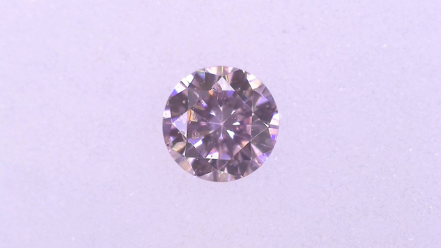 0.035ct FANCY PINK Diamond Loose