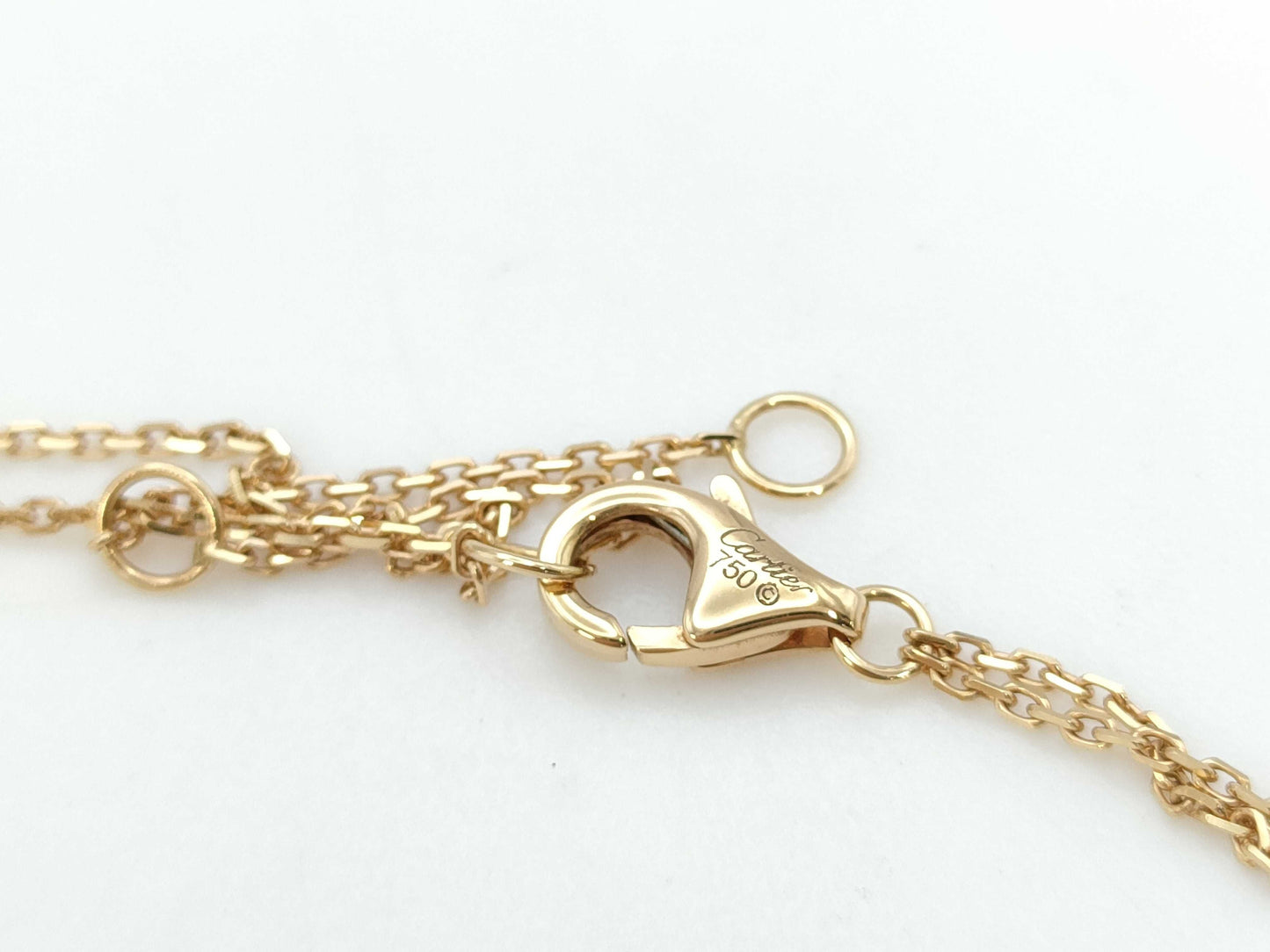 Cartier Sweet Trinity 750 3.9g Necklace