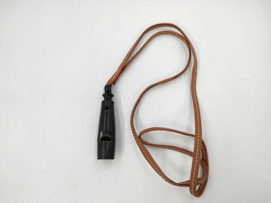 HERMES Buffalo Horn Whistle Necklace Other Accessories