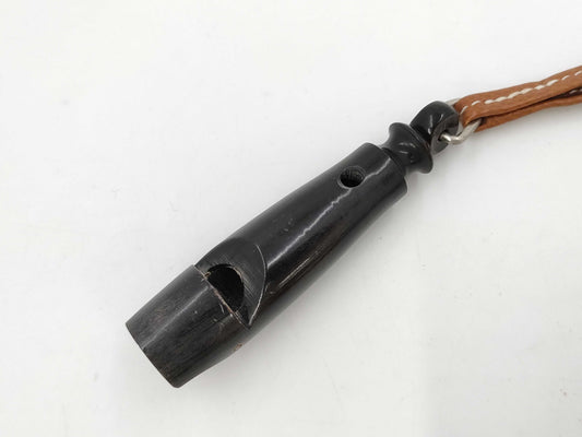 HERMES Buffalo Horn Whistle Necklace Other Accessories