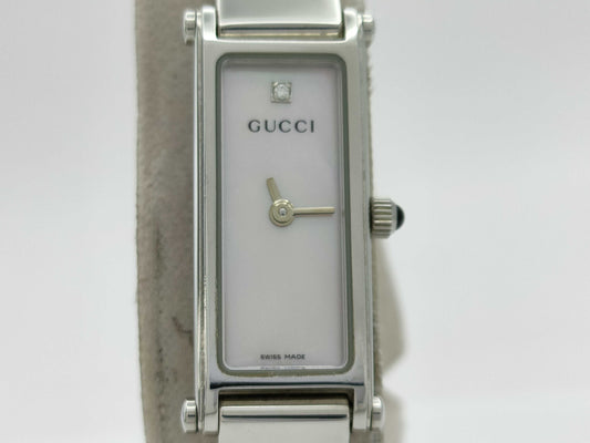 GUCCI 1500L 12937424 Quartz Shell Dial Women's Watch