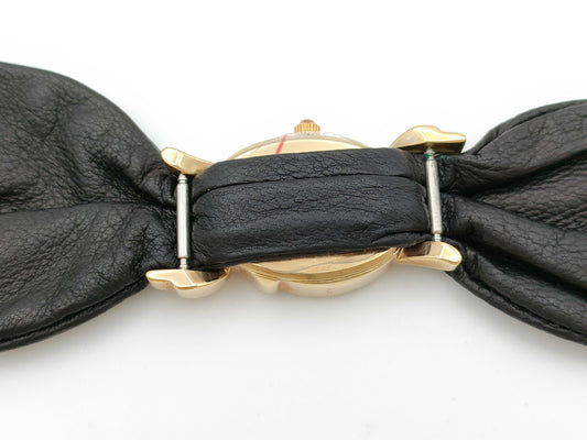 Dior 3021 Quartz Black Dial Immovable Women's Watch