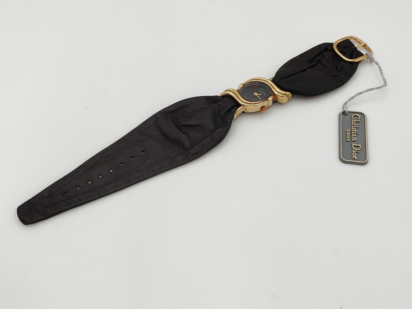 Dior 3021 Quartz Black Dial Immovable Women's Watch