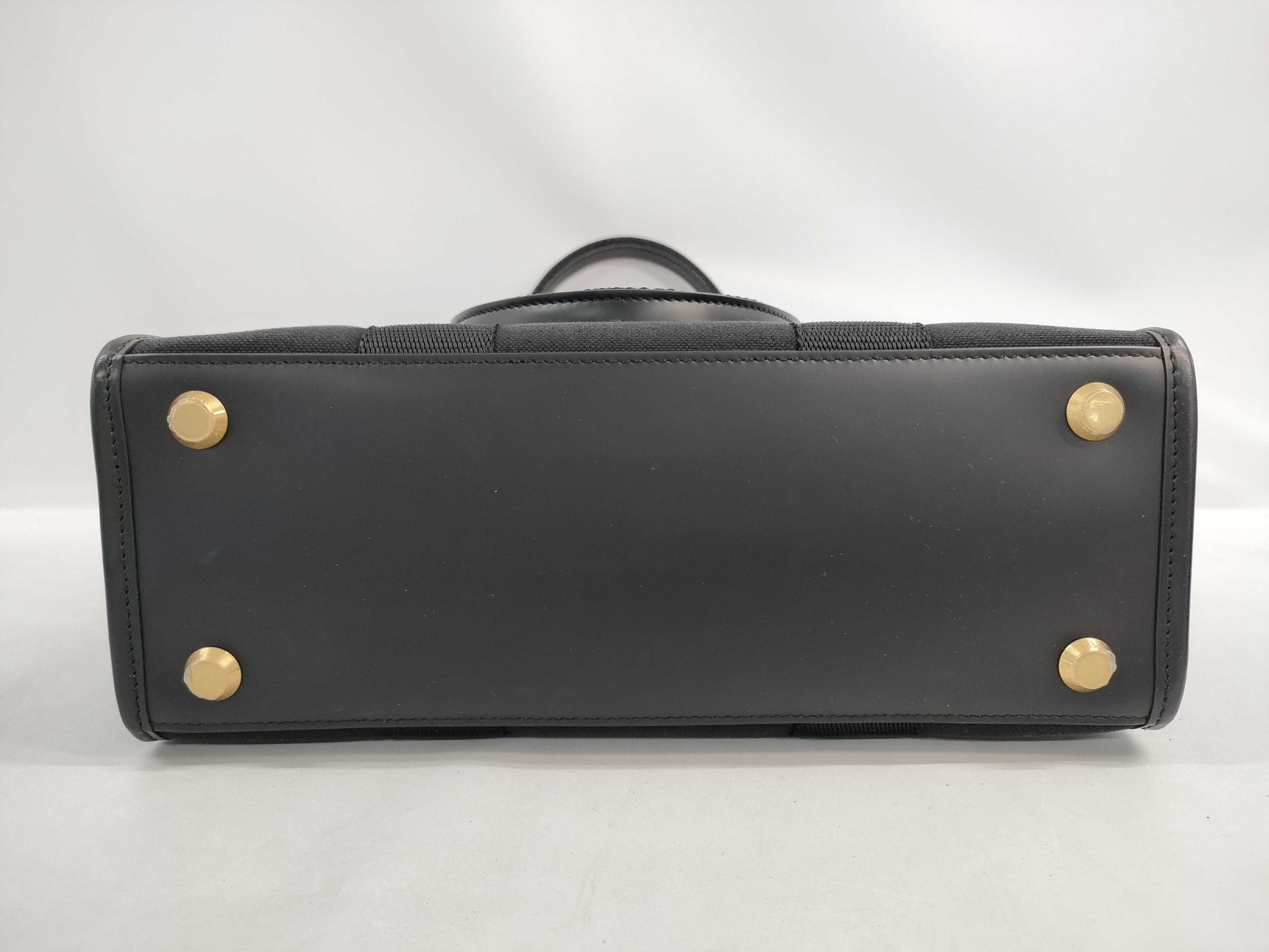 BALENCIAGA Hardware Leather 2-Way Handbag Black 671402 Accessories: Shoulder Strap Handbag