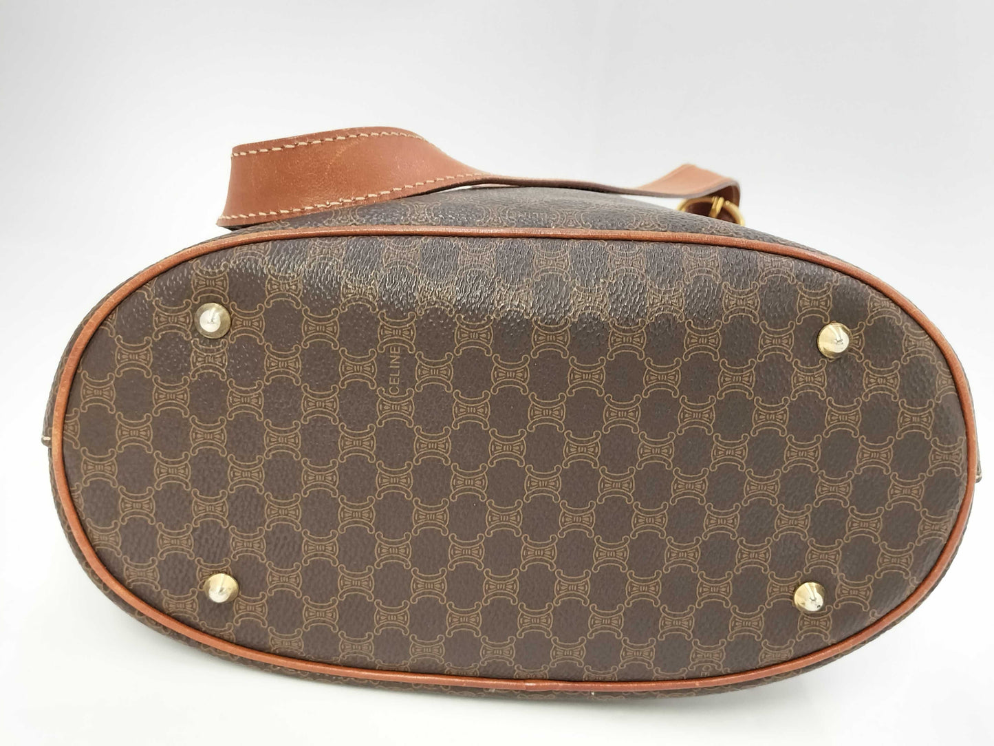 CELINE Macadam Handbag Tote Bag