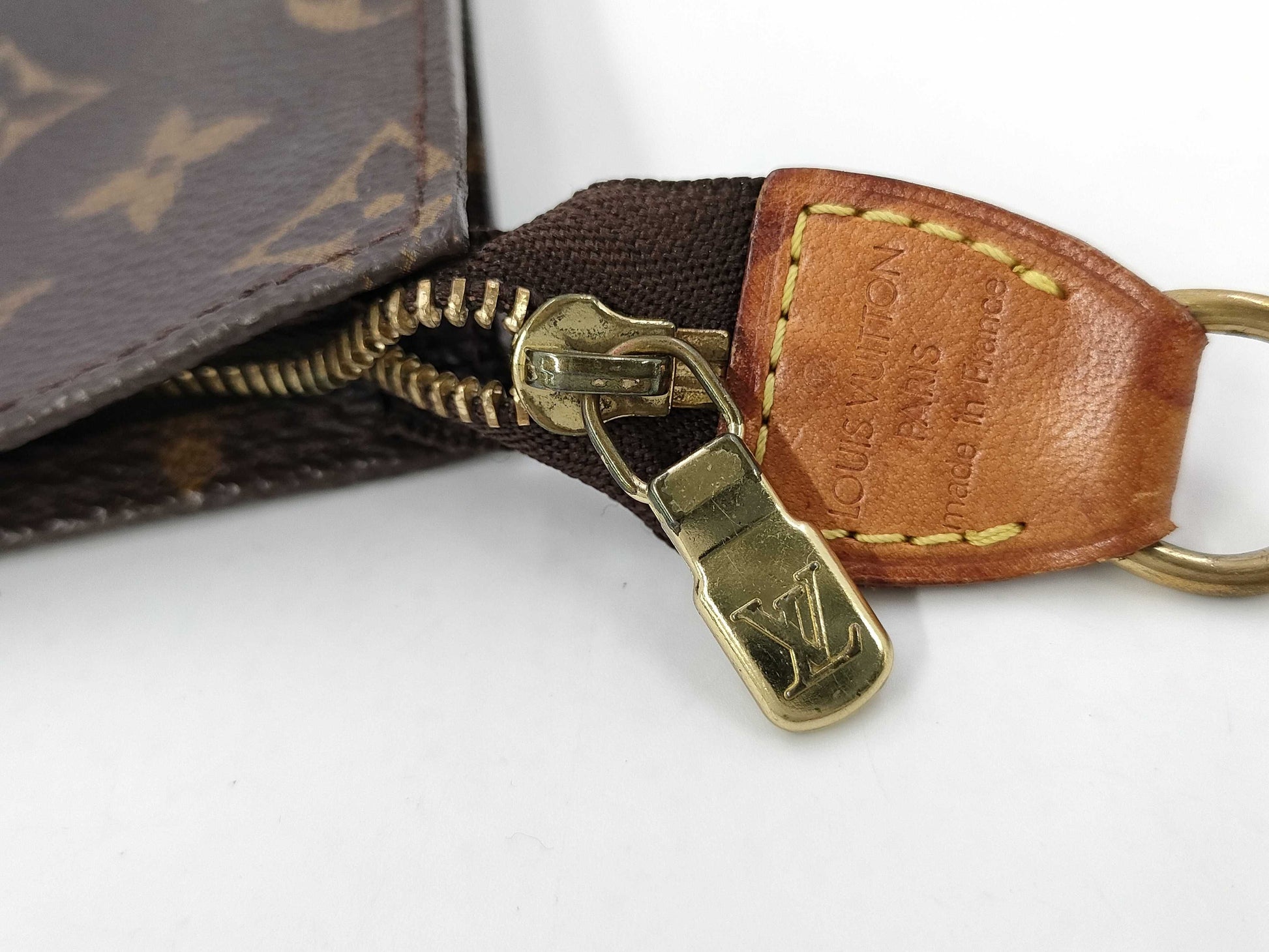 LOUIS VUITTON Louis Vuitton Monogram Pouch with Bucket Pouch Pouch