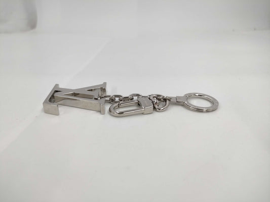 LOUIS VUITTON Louis Vuitton Porte-Clés Initial Argent Key Ring Key Case/Key Holder