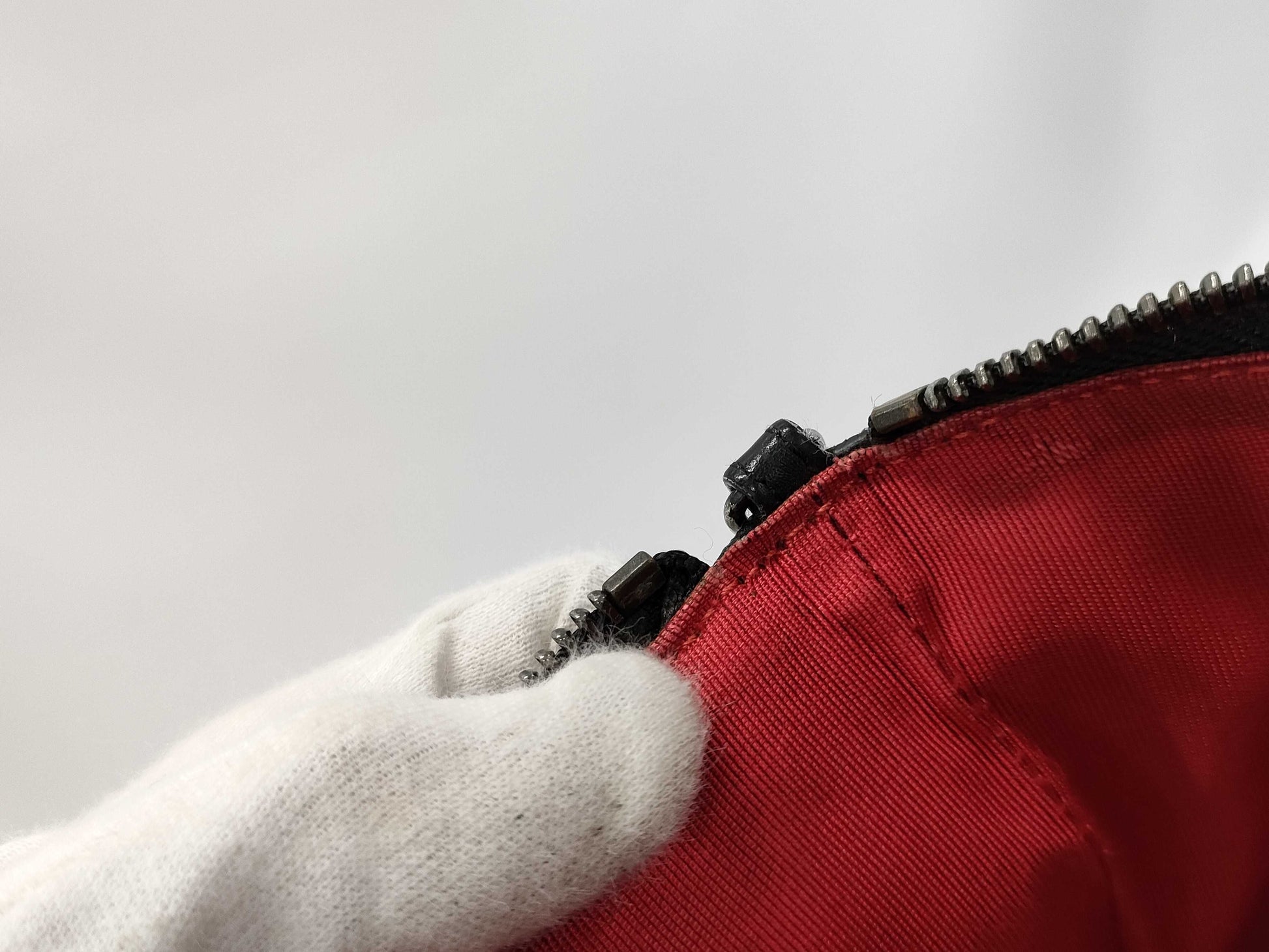 Christian Louboutin Studded Clutch Bag. Accessories: Box, Dust Bag.