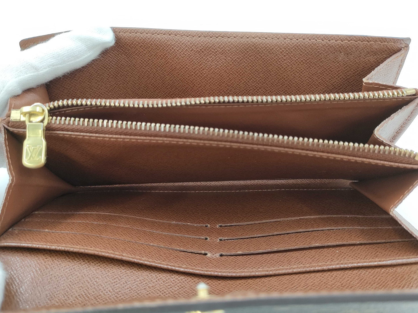 LOUIS VUITTON Louis Vuitton Monogram Portefeuille Sara M61734 Wallet
