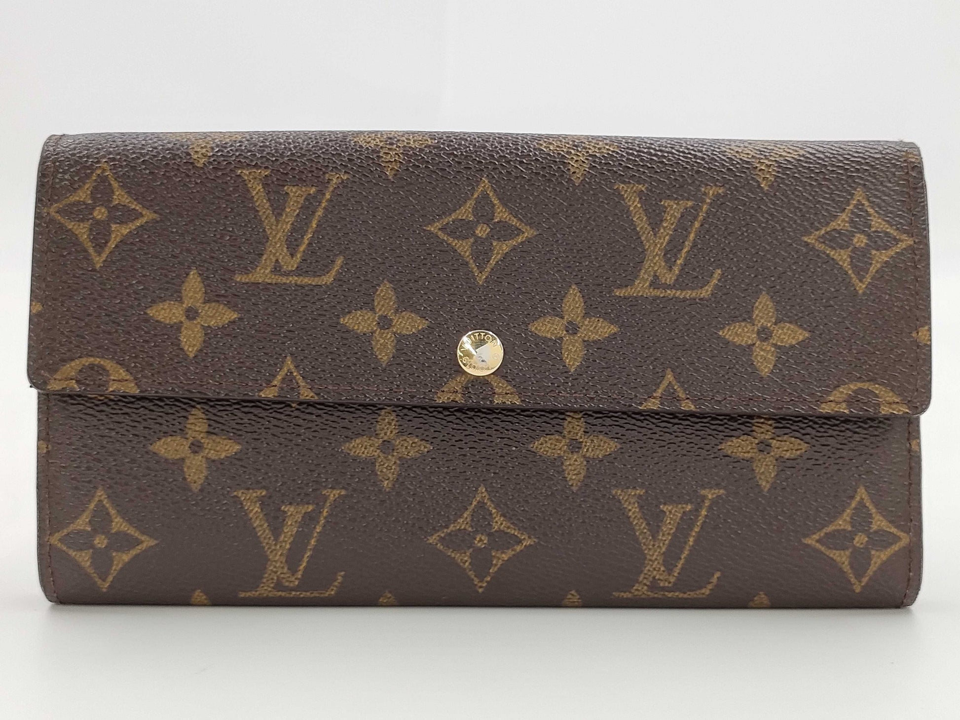 LOUIS VUITTON Louis Vuitton Monogram Portefeuille Sara M61734 Wallet
