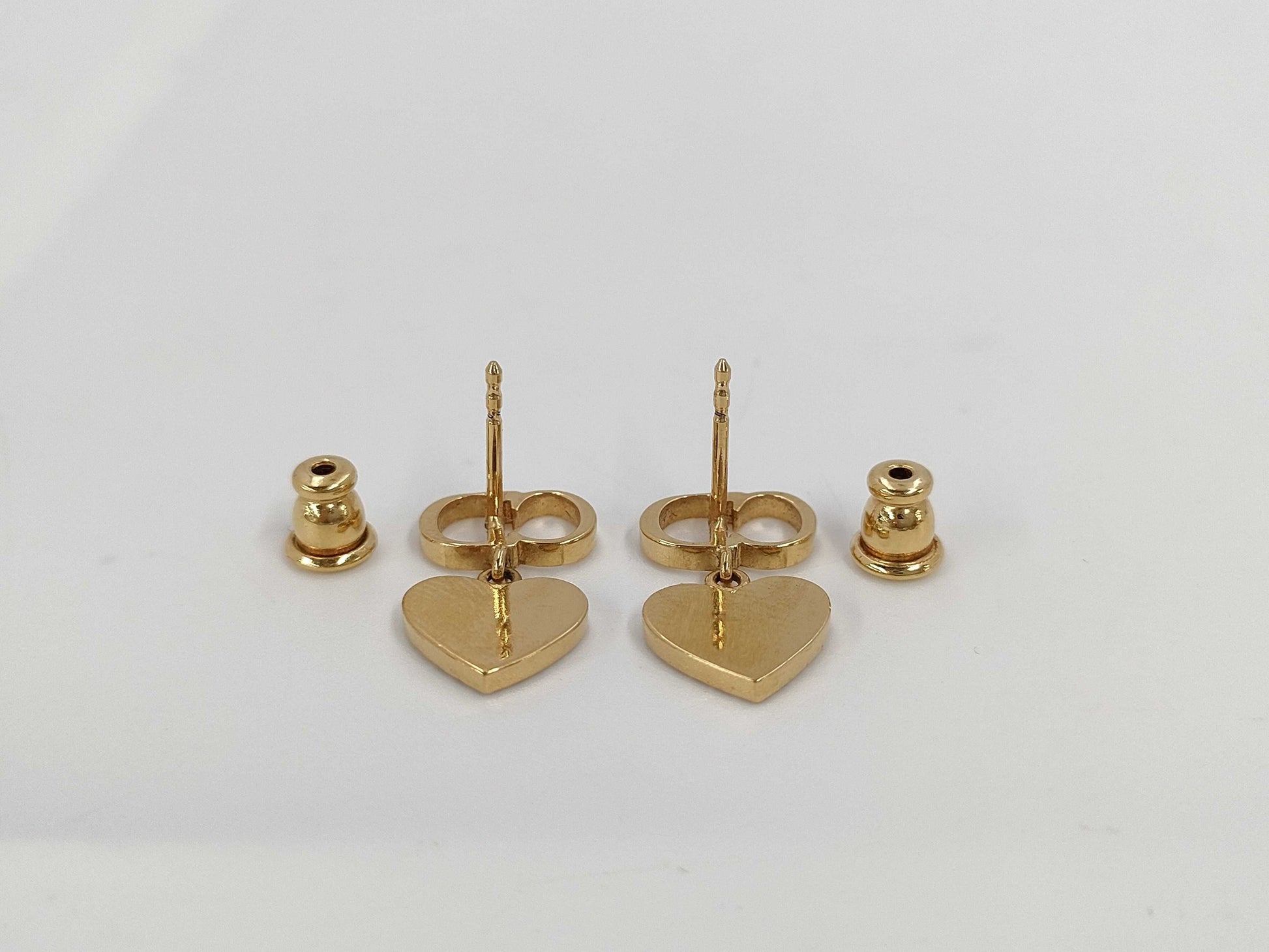 Dior Clair D Lune Heart Earrings Accessories: Box Storage Bag Earrings