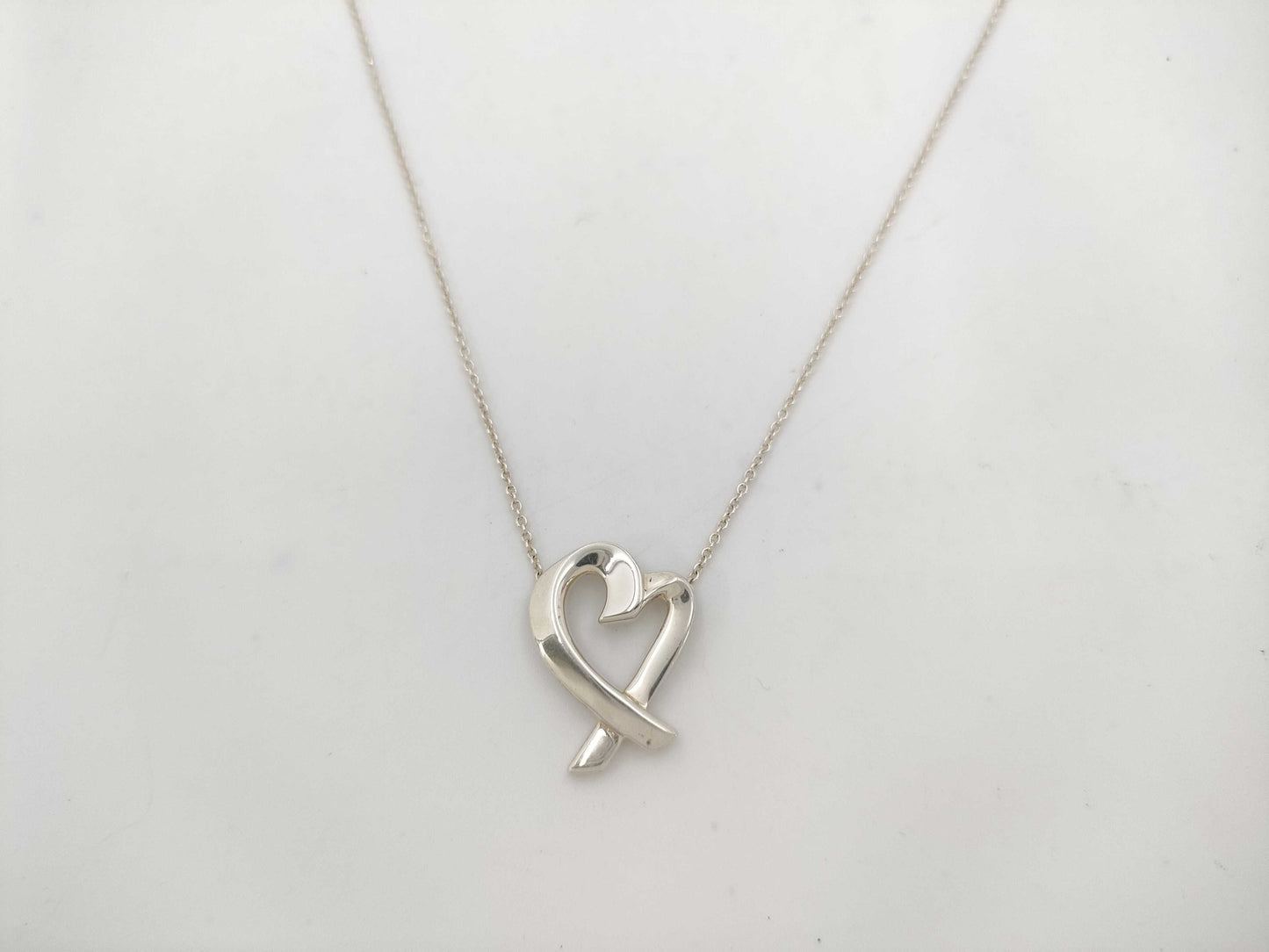 Tiffany&Co. Tiffany Rubbing Heart Necklace Accessories: Box Necklace