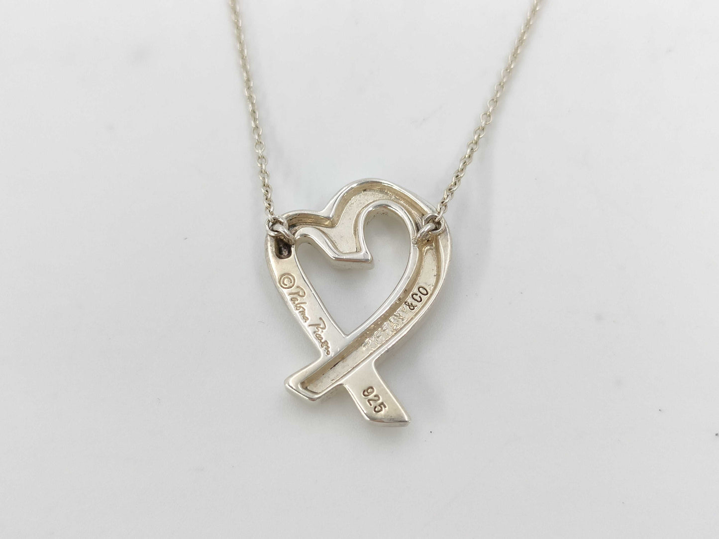 Tiffany&Co. Tiffany Rubbing Heart Necklace Accessories: Box Necklace