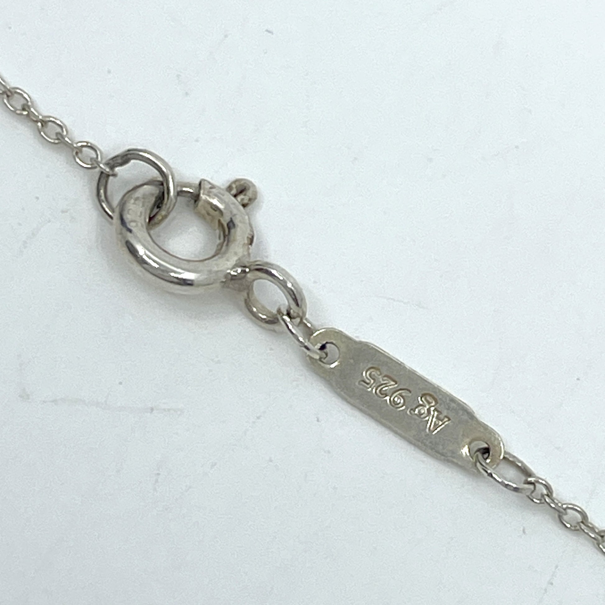 Tiffany&Co. Return to Double Heart Necklace SV925 Necklace