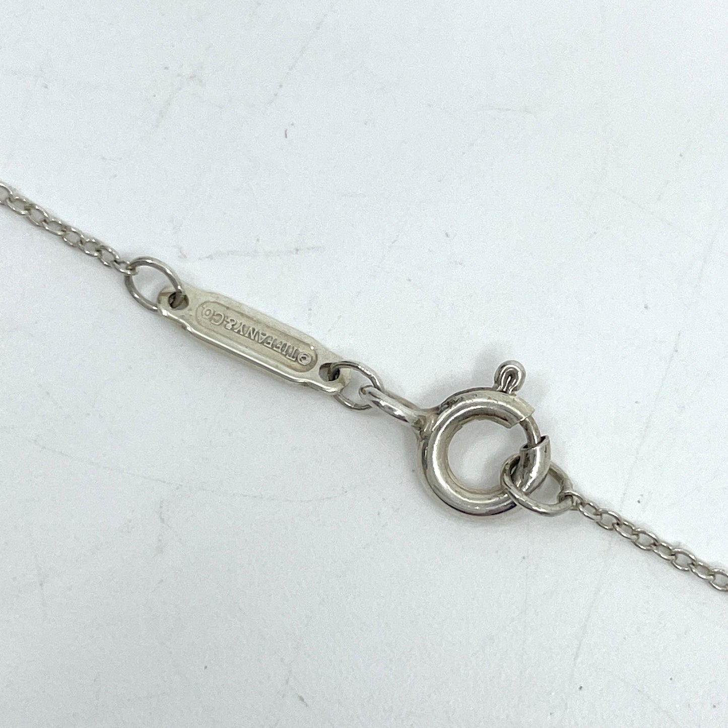 Tiffany&Co. Return to Double Heart Necklace SV925 Necklace