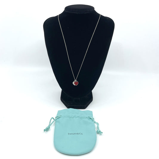 Tiffany&Co. Return to Double Heart Necklace SV925 Necklace