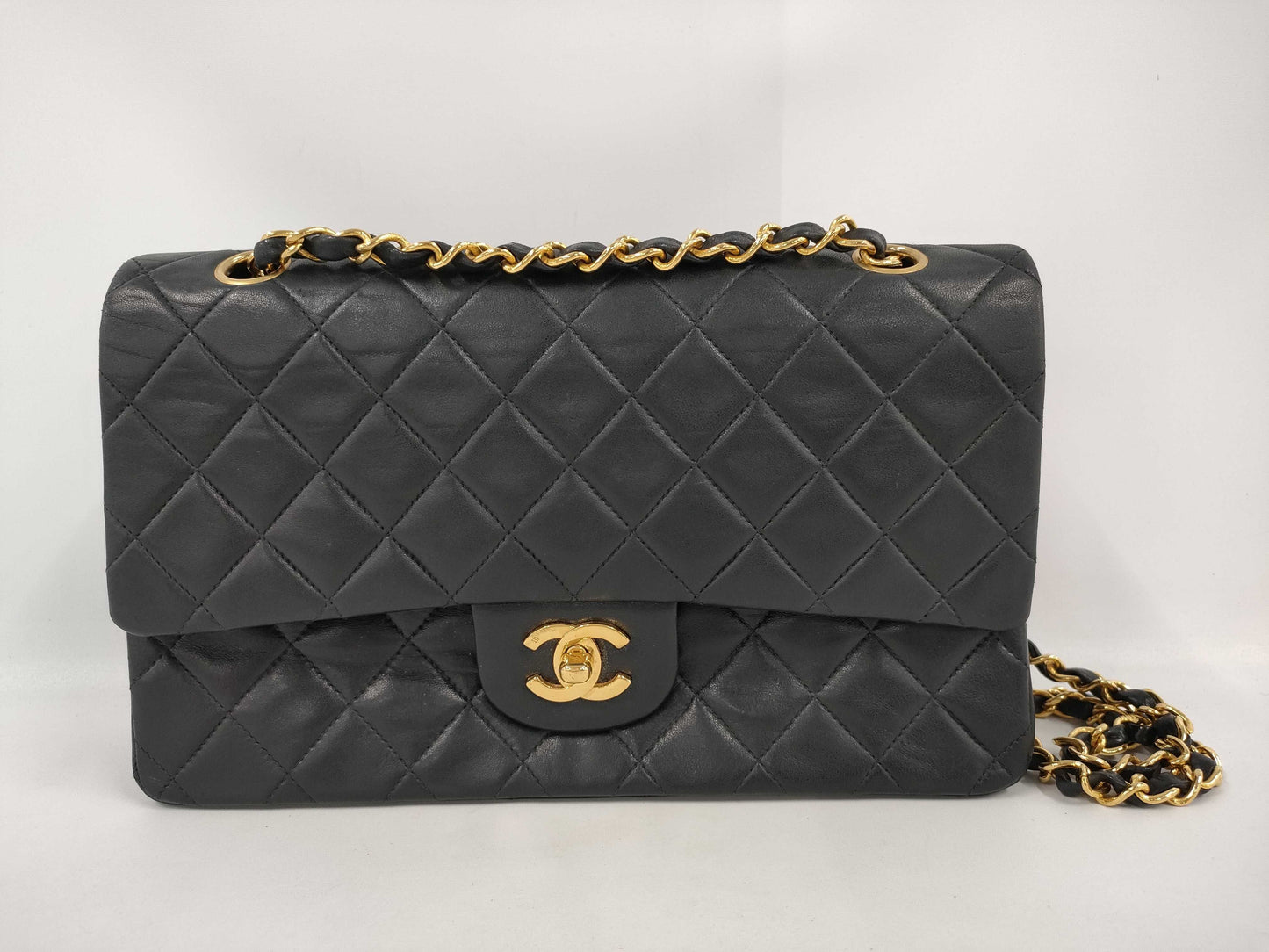 CHANEL Matelasse 25 Double Flap Double Chain Shoulder Bag Shoulder Bag