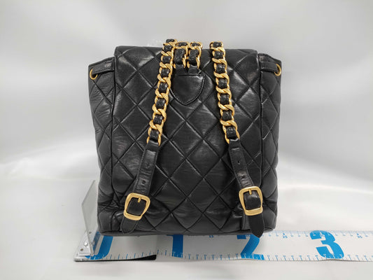 CHANEL Lambskin Matelasse Backpack