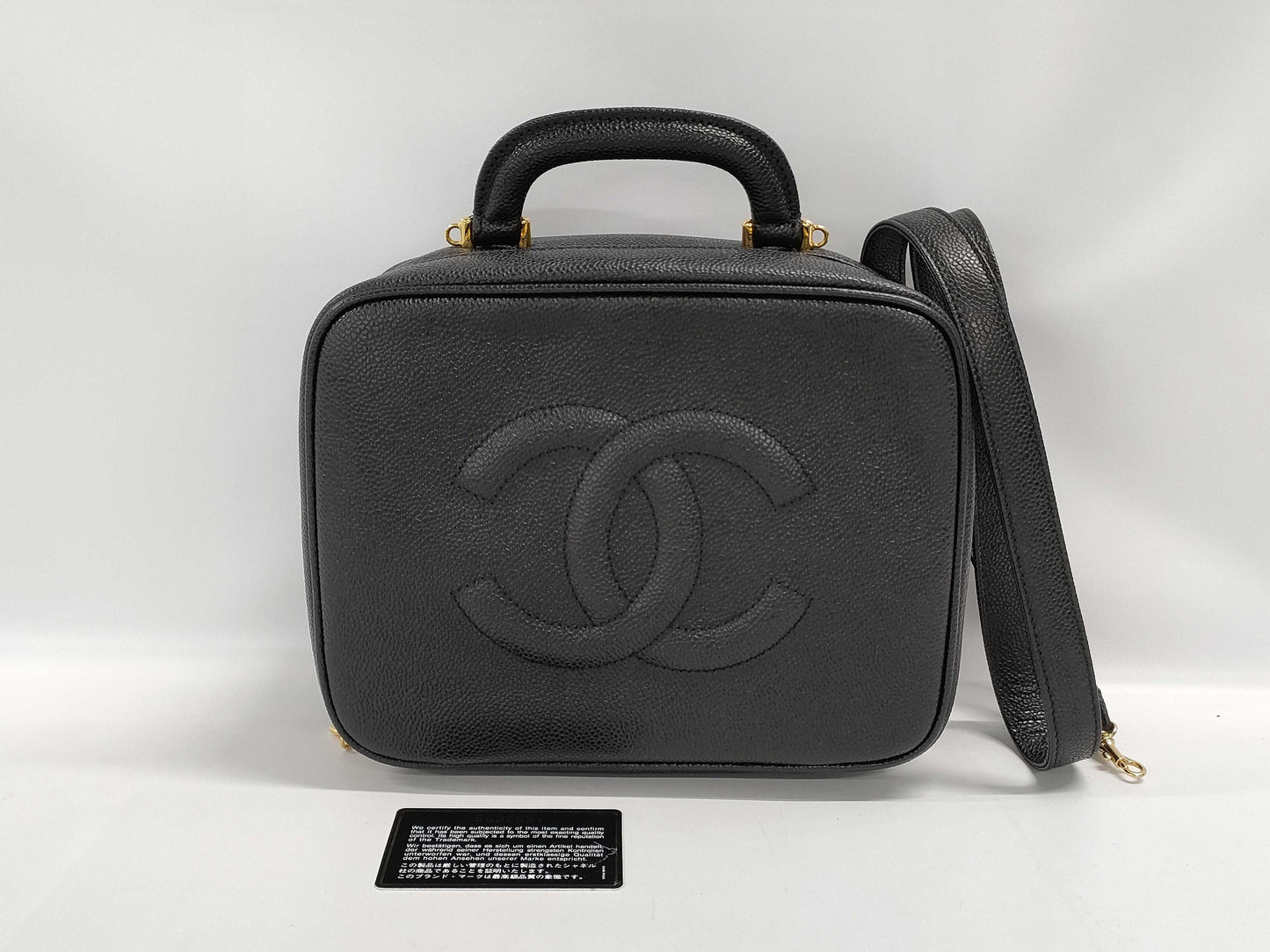CHANEL Coco Mark 2-Way Vanity Bag Vanity Bag