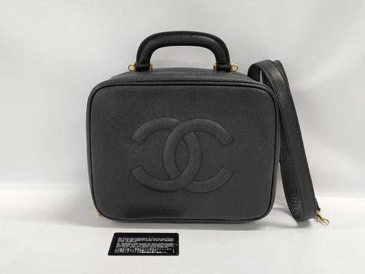 CHANEL Coco Mark 2-Way Vanity Bag Vanity Bag