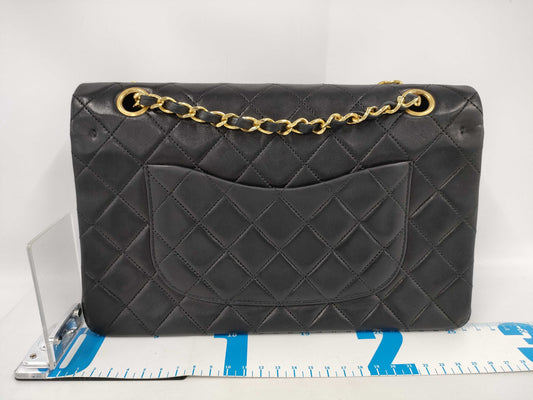 CHANEL Matelasse 25 Double Flap Double Chain Shoulder Bag