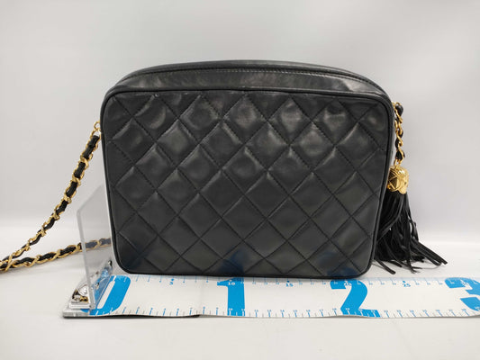 CHANEL Matelasse Fringe Chain Shoulder Bag