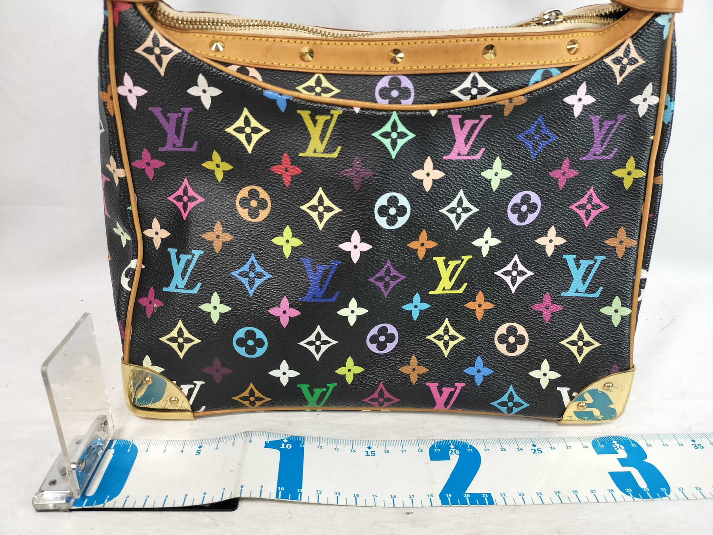 LOUIS VUITTON Monogram Multicolor Multi Boulogne Shoulder Bag