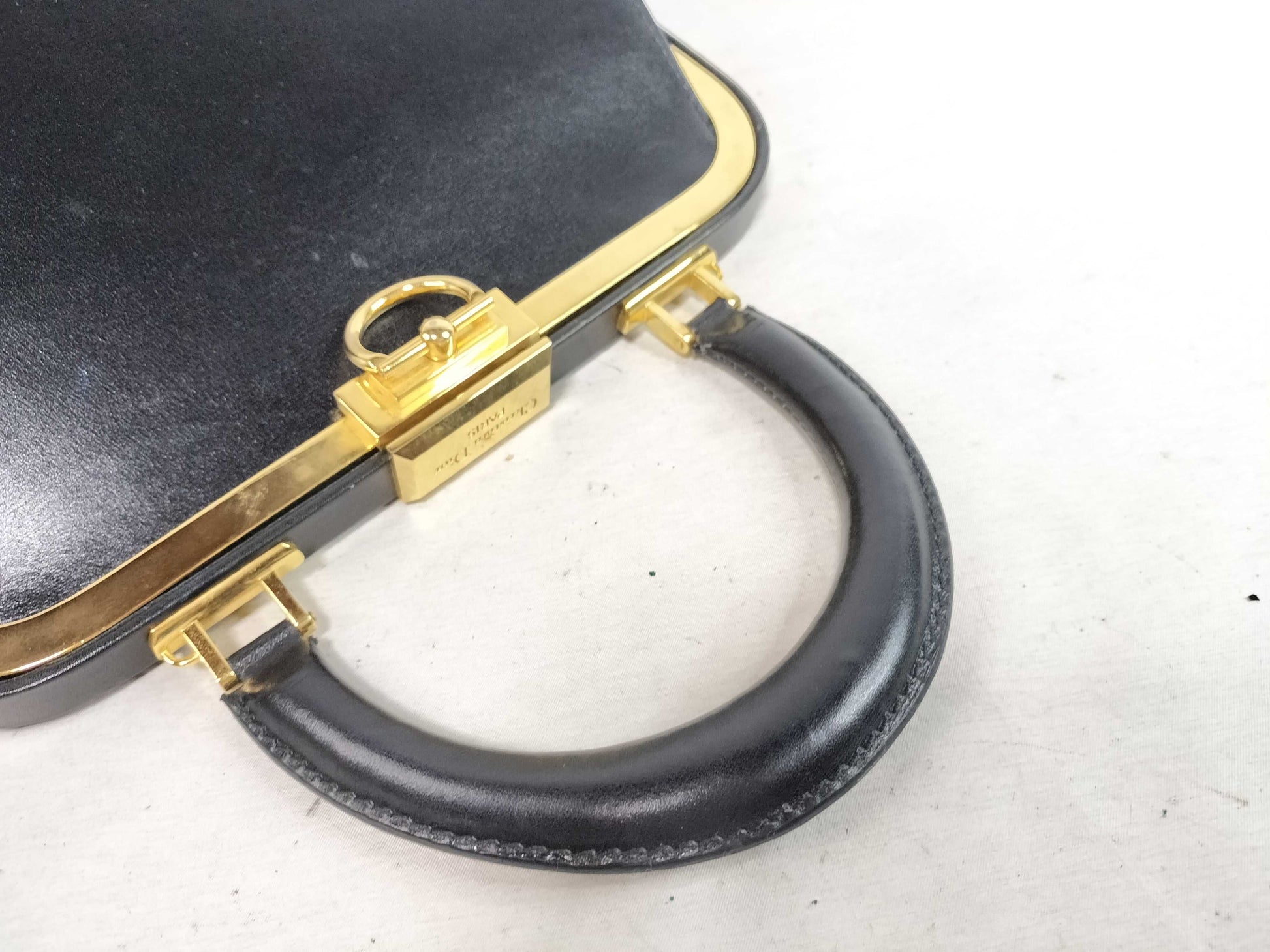 Dior clasp handbag handbag